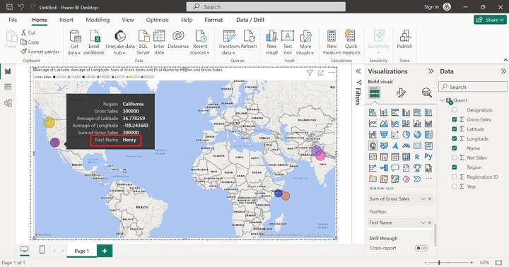 Map Visual in Power BI 7