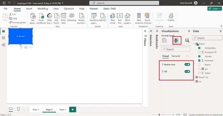 Power Automate in Power BI 10