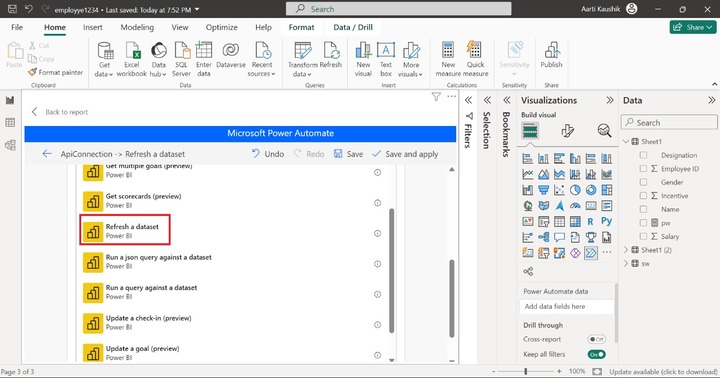 Power Automate in Power BI 5