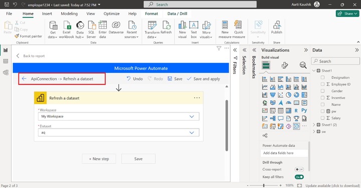 Power Automate in Power BI 6