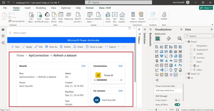 Power Automate in Power BI 7