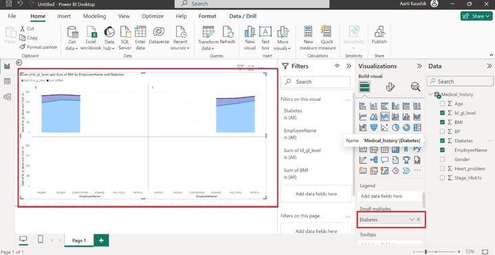 Stacked Area Chart 2