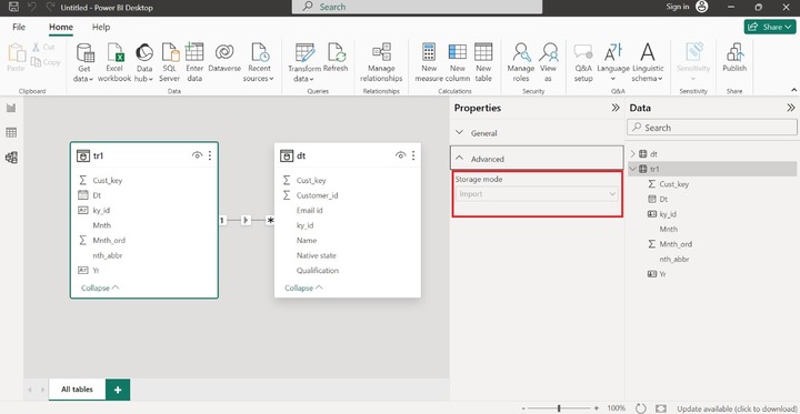 Table Configuration and Column Properties 2
