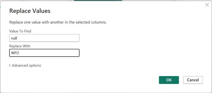 Transform Data into Power Query Editor 5