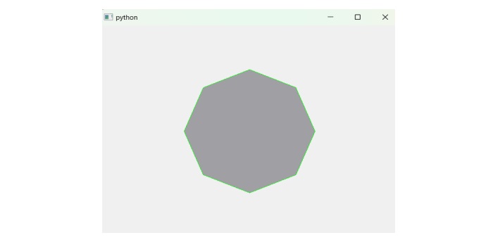 drawing polygon example one