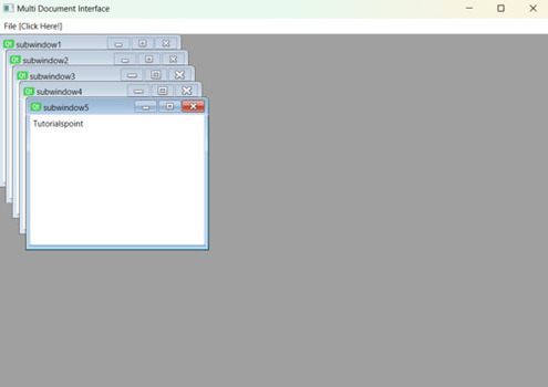 Multiple Document Interface Output2