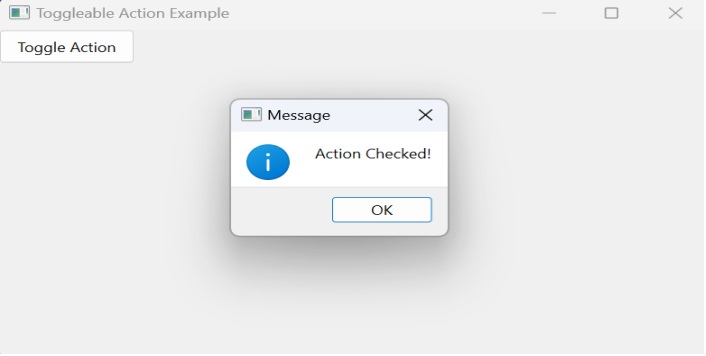pyqt action event example 3