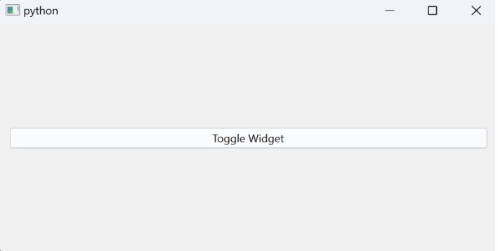pyqt hide event example 1