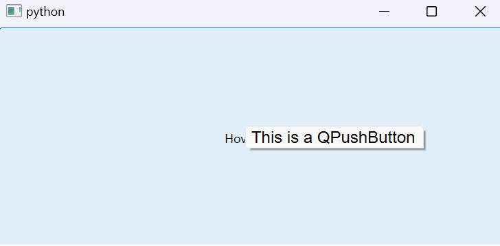 pyqt tooltip advance usage