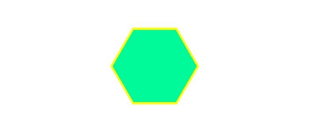green polygon