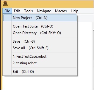 Keyword Driven Style
