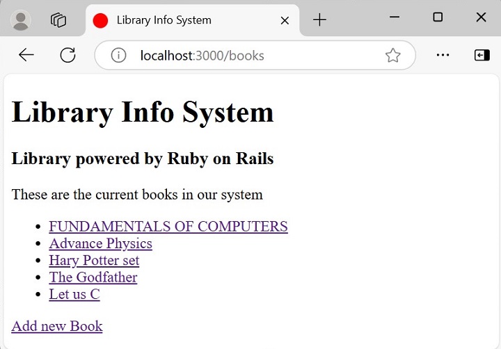 Changing the Default Layout