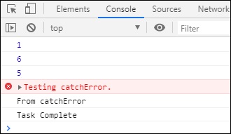 catchError Operator