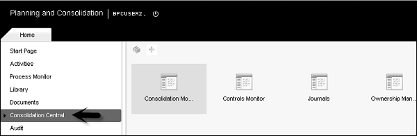 Select Consolidation Central