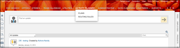 Activity Planner