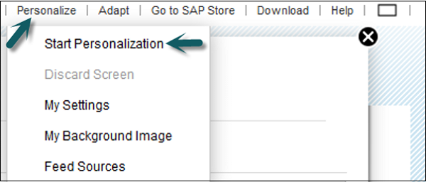 Start Personalization