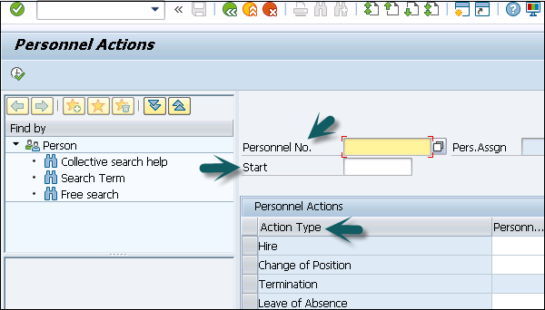 Personnel Actions Opens