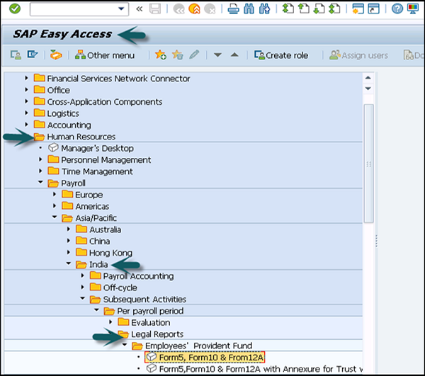 Provident Fund Monthly Reports