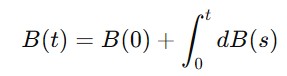 Brownian Formula