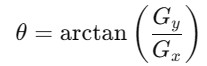 Direction Gradient Formula