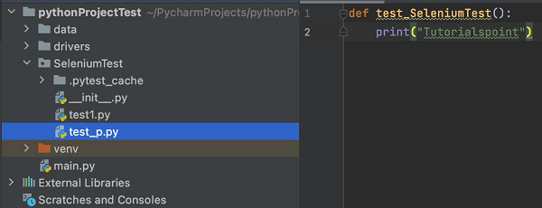 Pytest Test Framework