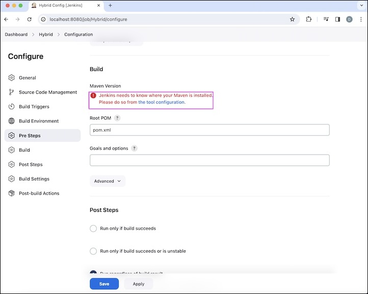 Selenium Maven & Jenkins 16