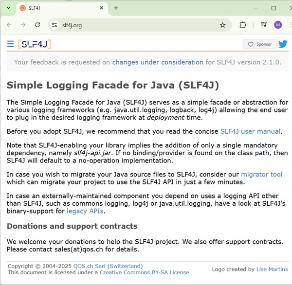 SLF4J Homepage