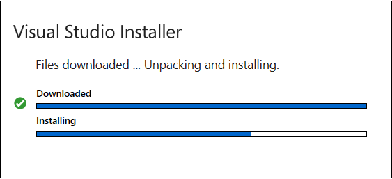 Visual Studio Installer