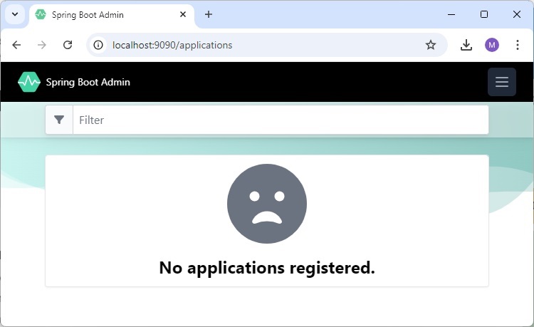 Web Browser Admin Server UI