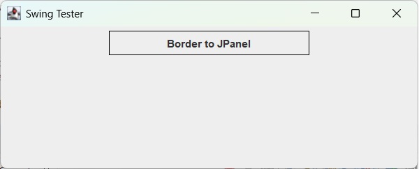 Add border to a JPanel