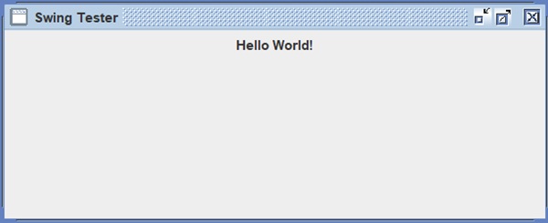 look and feel of a Window