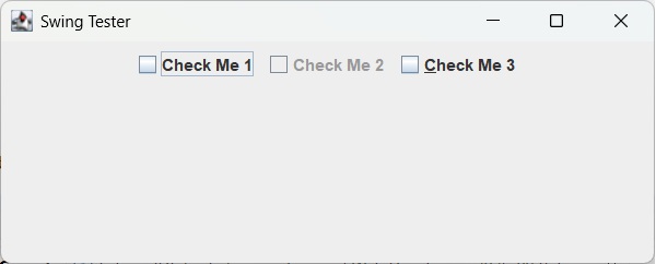 Using CheckBoxes
