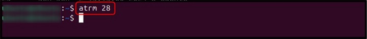 atrm Command Linux 3