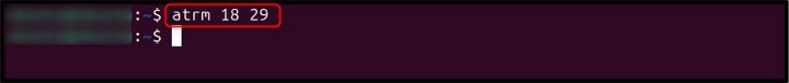 atrm Command Linux 5