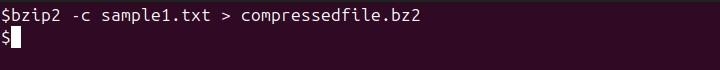 bzip2 Command in Linux1
