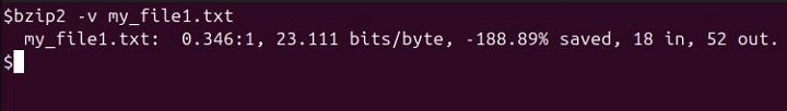 bzip2 Command in Linux8