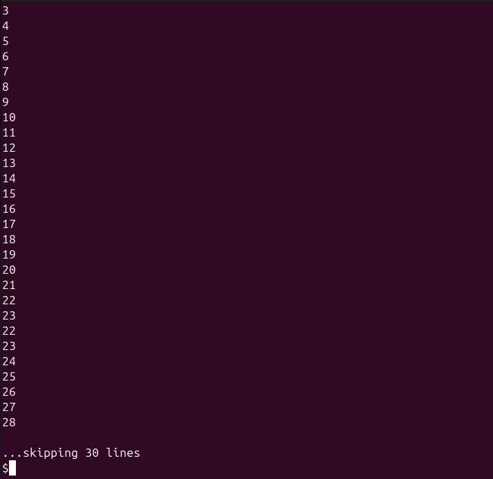 bzmore Command in Linux7