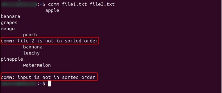 Compare Unsorted Files 1
