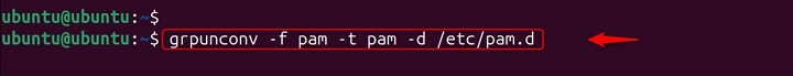 Convert different PAM configuration files
