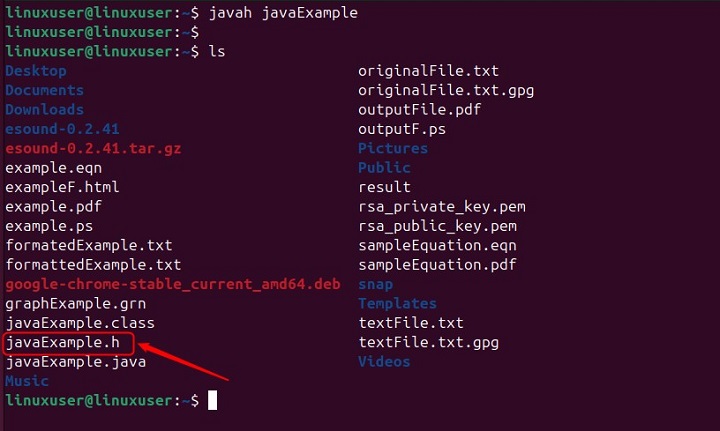 Creating Header File in Current Directory