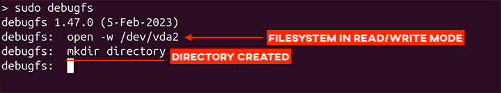 debugfs Command Linux 6