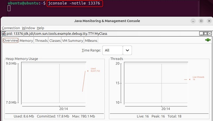 Disabling Tile View Using jconsole