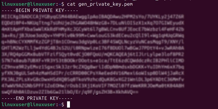 gendsa Command in Linux7
