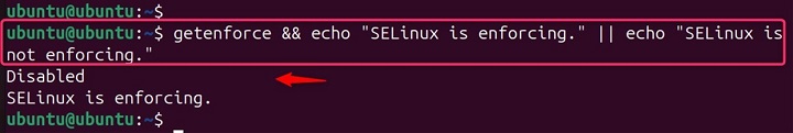 getenforce Command in Linux9