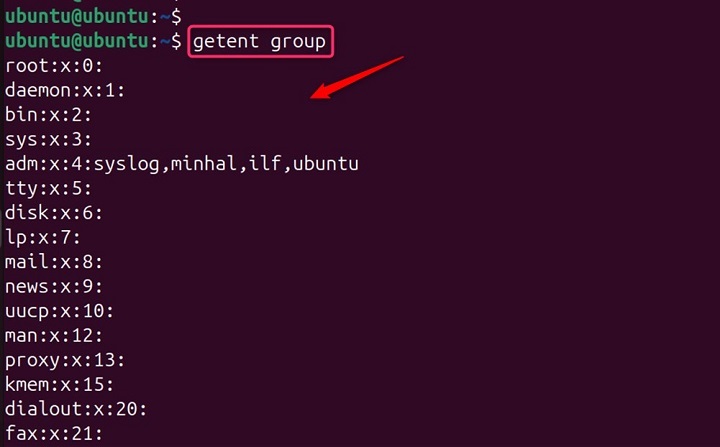 getent Command in Linux8