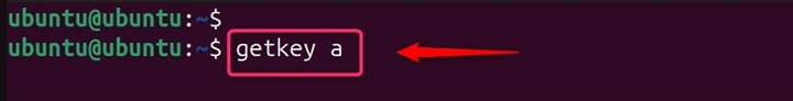 getkey Command in Linux2