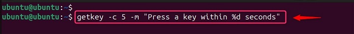 getkey Command in Linux4