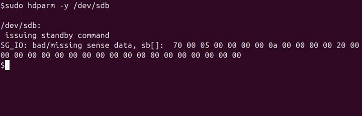 hdparm Command in Linux5