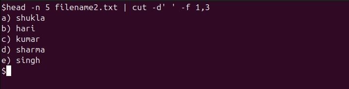 head Command in Linux14