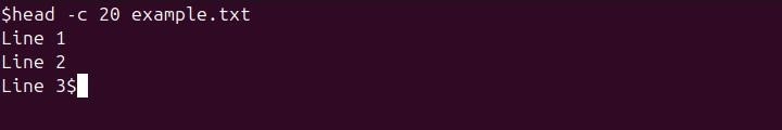 head Command in Linux4